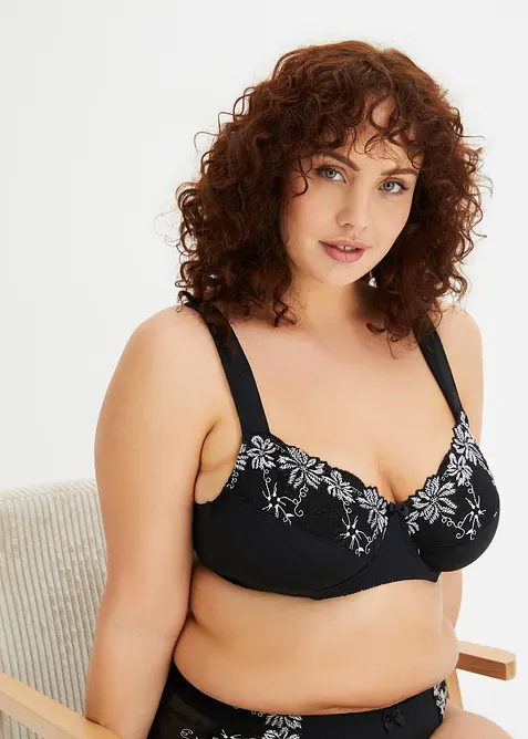 Beugel bh met gewatteerde schouderbandjes (set van 2), bonprix