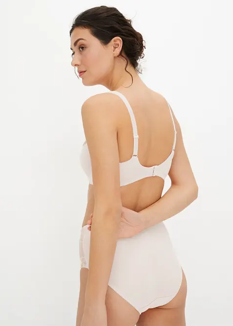 Beugel bh met gewatteerde schouderbandjes (set van 2), bonprix