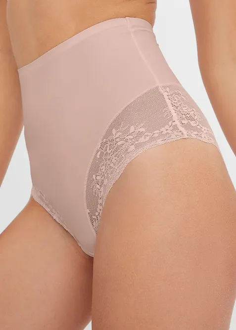 Corrigerende lasercut panty (set van 2), medium corrigerend, bonprix