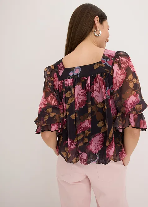Blouse met ballonzoom, bonprix