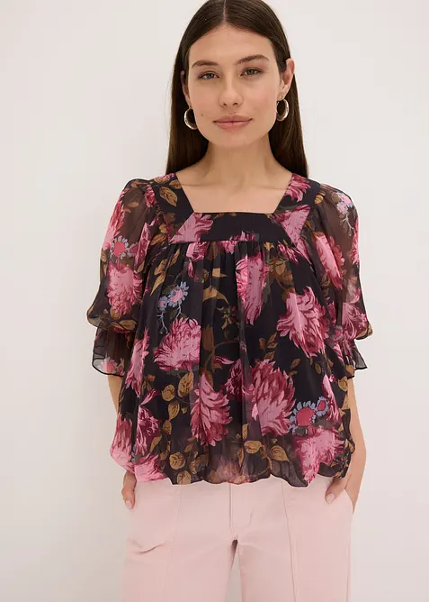 Blouse met ballonzoom, bonprix