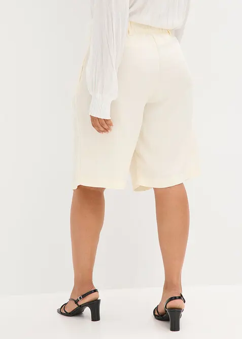 Bermuda van soepele viscosemix, bonprix