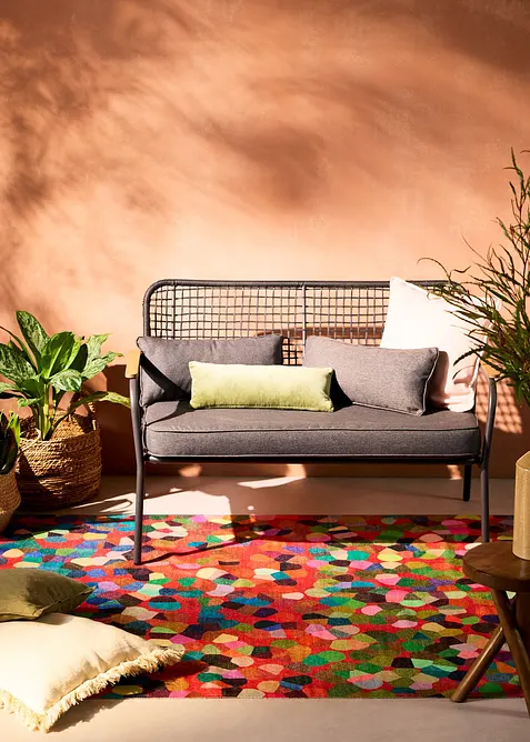 Binnen- en buitenkleed in felle kleuren, bonprix