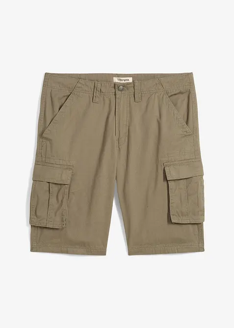 Cargo bermuda van katoen, relaxed fit, bonprix