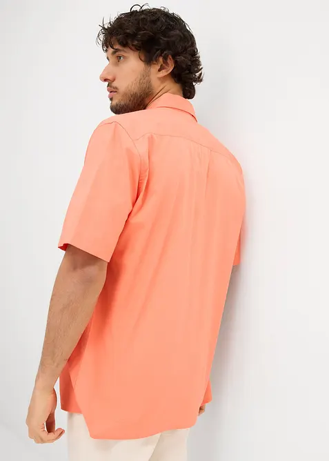 Overhemd van puur katoen met korte mouwen, bonprix