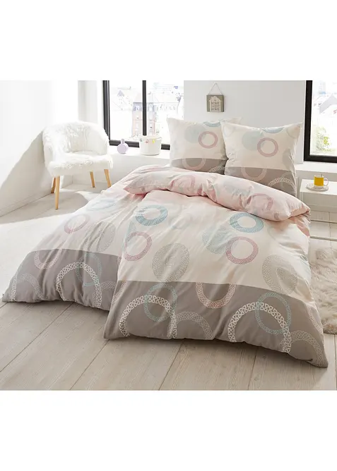 Dekbedovertrek met cirkels, bonprix
