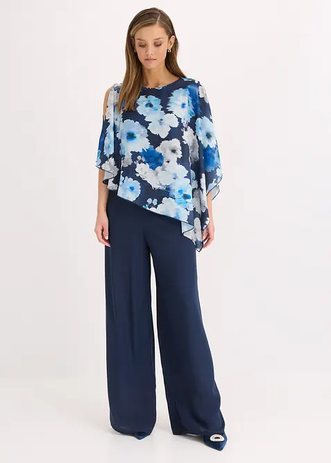 Jumpsuit met overgooier, bonprix