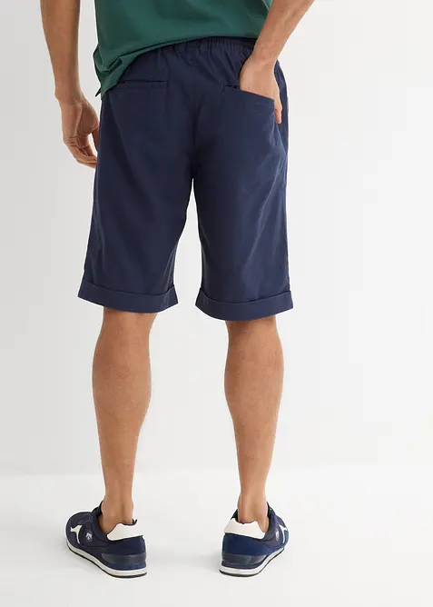 Instap bermuda van linnenmix, regular fit, bonprix