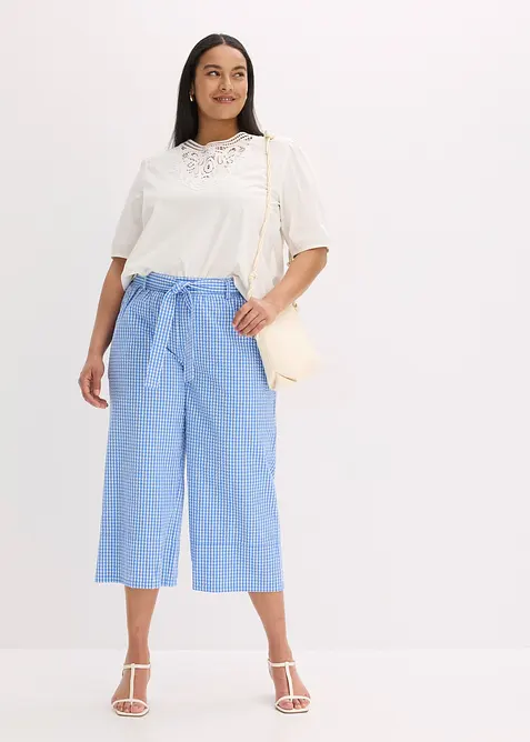 Broek met vichyruiten, bonprix