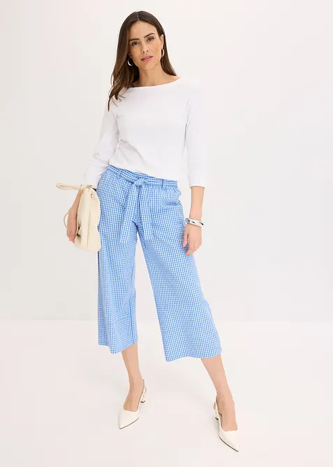 Broek met vichyruiten, bonprix