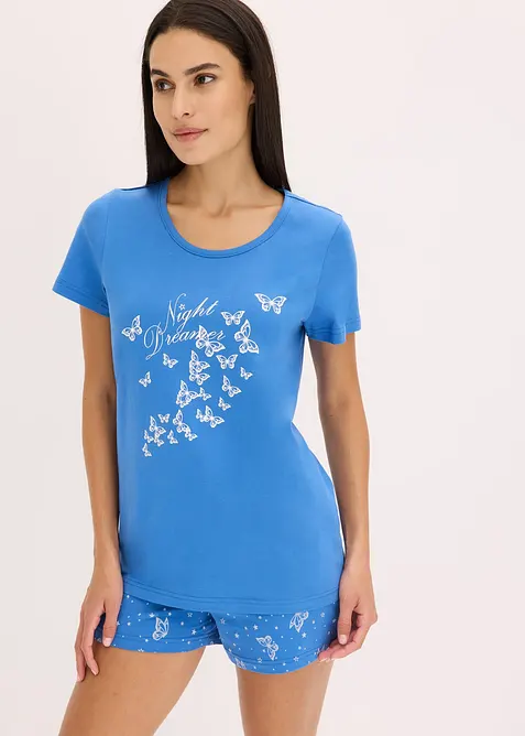 Shortama van katoen (2-dlg. set), bonprix