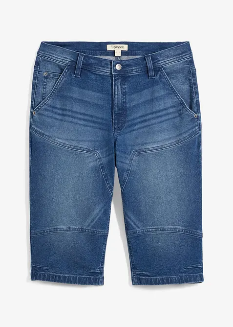 Lange jeans bermuda, regular fit, bonprix
