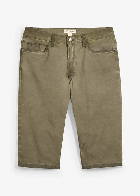 Lange bermuda in washed out look, regular fit, bonprix