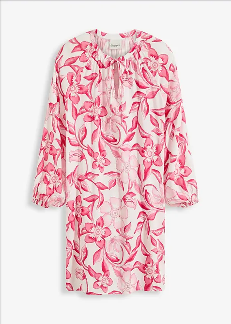 Gedessineerde tuniekjurk van soepele viscose, bonprix