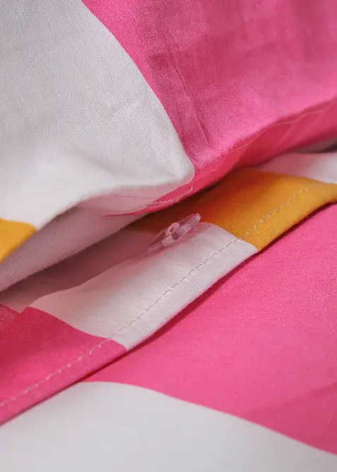 Perkal dekbedovertrek met strepen, bonprix