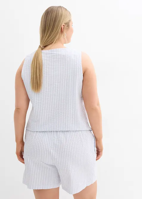 Blousetop van puur katoen, bonprix