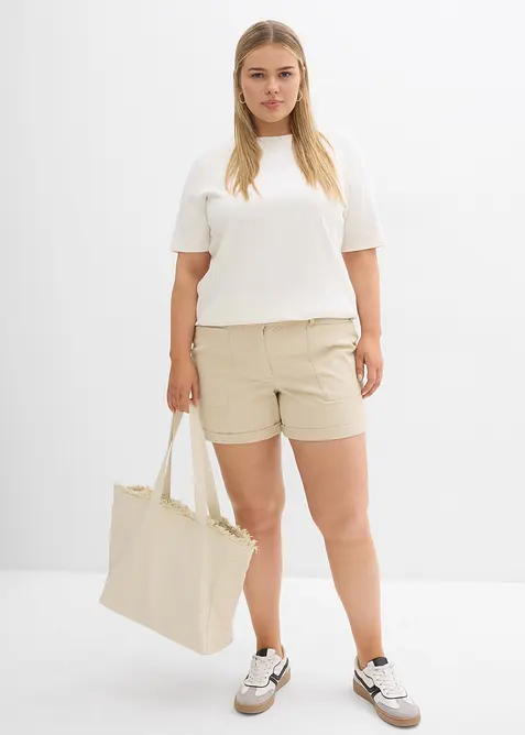 Casual twill short, bonprix