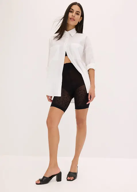 Anti-schurende biker short met comfortband 50 den, bonprix