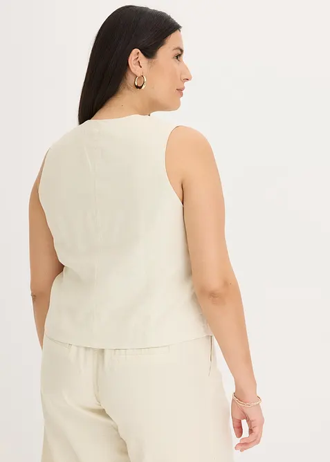 Gilet met strikken, bonprix