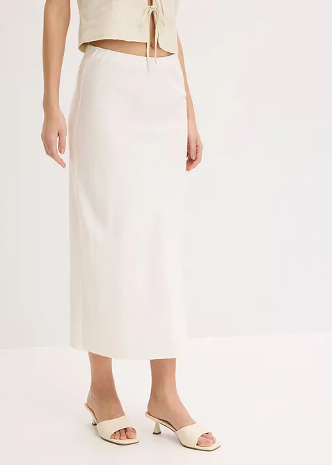 Minirok van satijn, bonprix