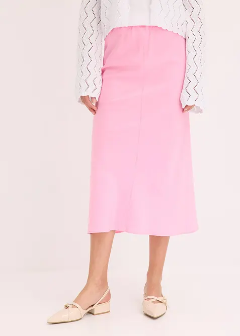 Minirok van satijn, bonprix