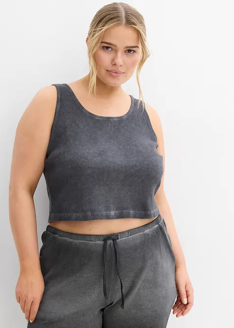 Tanktop van biologisch katoen, bonprix