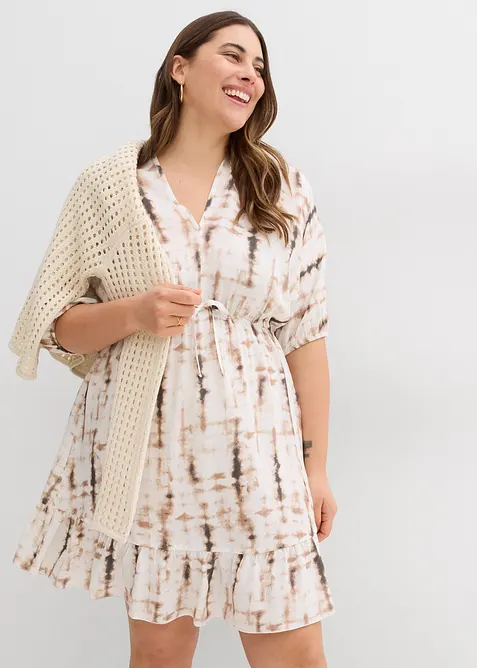 Mini jurk van soepele viscose, bonprix