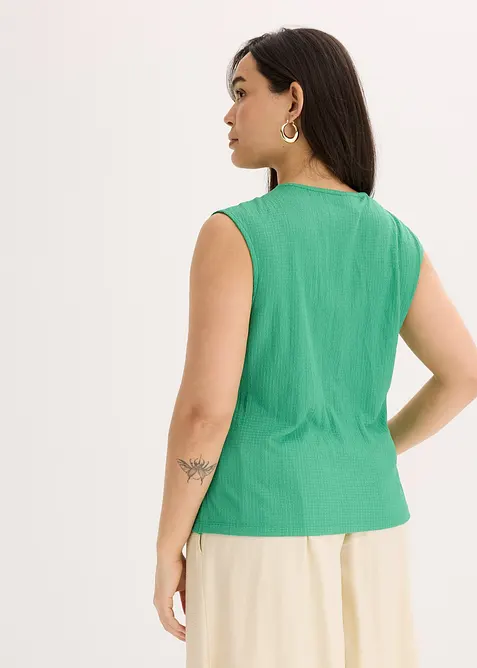 Shirt van jersey in wikkellook, bonprix