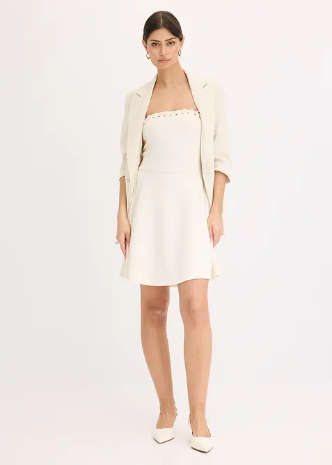 Jurk met ketting-detail, bonprix