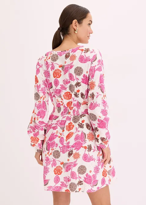 Mini jurk van mousseline, bonprix