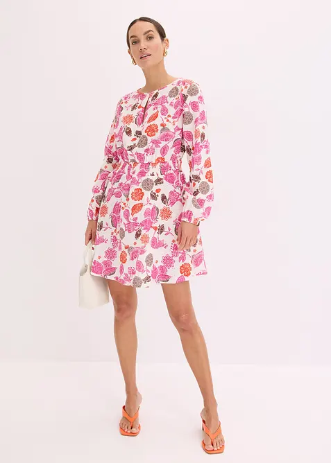 Mini jurk van mousseline, bonprix