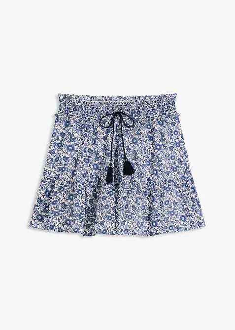 Boho minirok van licht katoen, bonprix