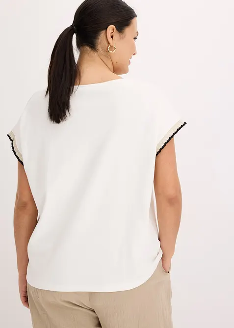 Shirt met versiering, bonprix