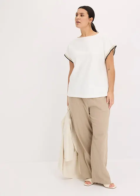 Shirt met versiering, bonprix