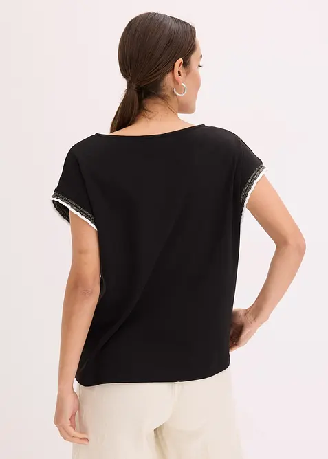 Shirt met versiering, bonprix