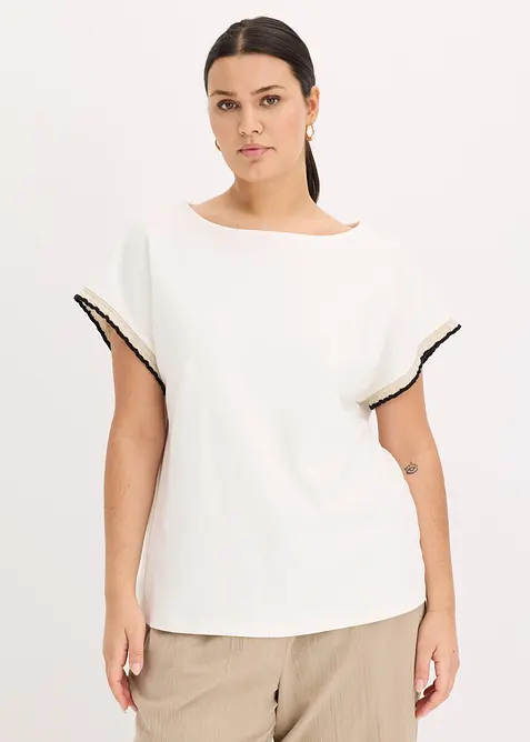 Shirt met versiering, bonprix