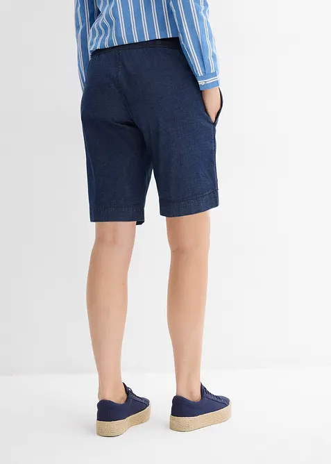 Zwangerschapsshort van licht stretch denim, bonprix