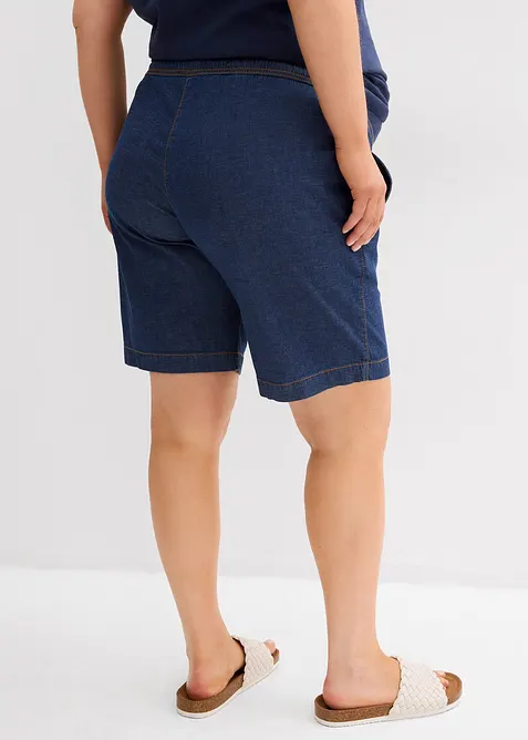 Zwangerschapsshort van licht stretch denim, bonprix