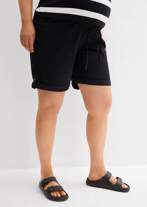 Oprolbare 2-in-1 zwangerschapsbermuda en -short, bonprix