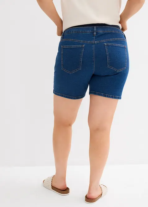 Zwangerschapsshort van stretchkatoen denim, bonprix
