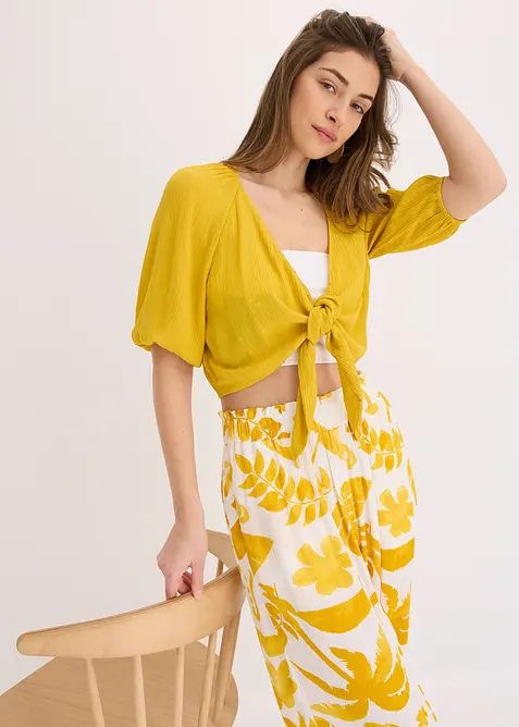 Blouse van soepele viscose, bonprix