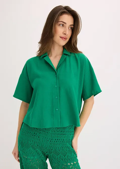 Oversized overhemdblouse, bonprix