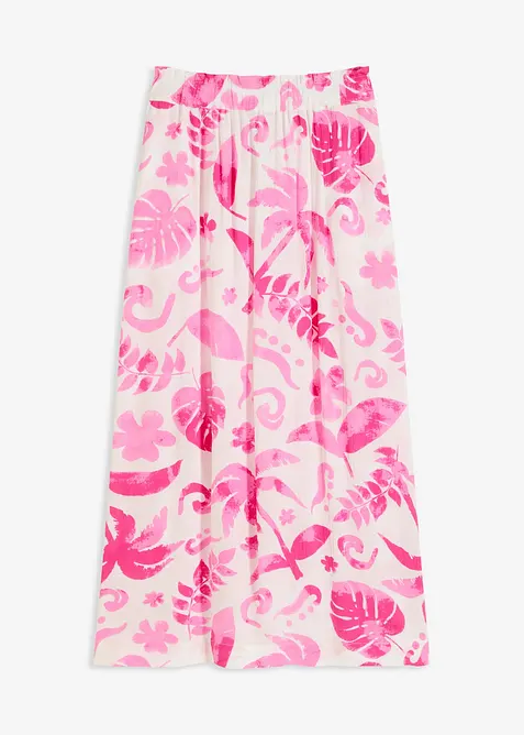 Maxirok van gestructureerde viscose, bonprix