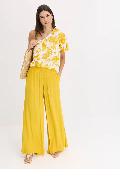 Instapbroek van soepele viscose, bonprix