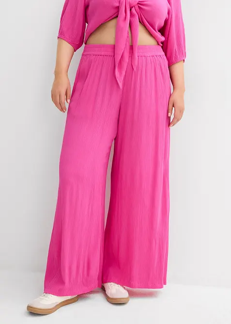 Instapbroek van soepele viscose, bonprix