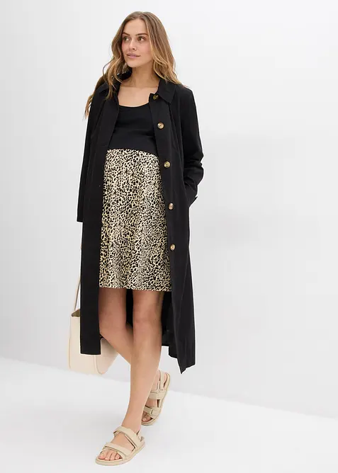 2-in-1 katoenen jersey zwangerschaps- en borstvoedingsjurk, bonprix