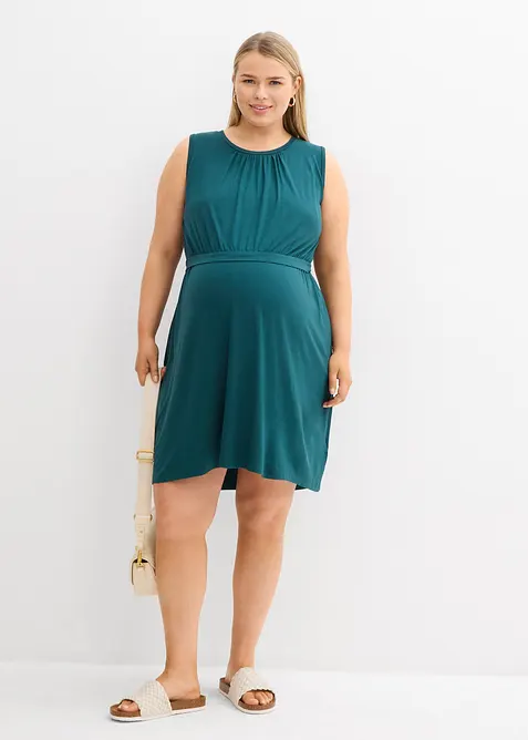 Zwangerschapsjurk/voedingsjurk van viscose, bonprix