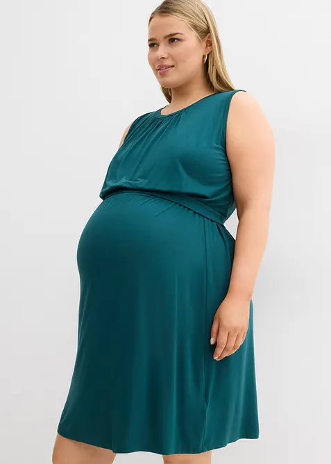 Zwangerschapsjurk/voedingsjurk van viscose, bonprix