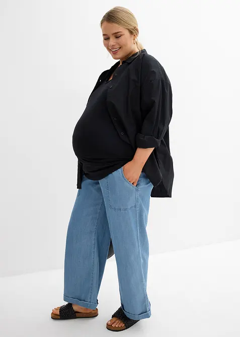 Zwangerschaps- en voedingstop van katoen (set van 2), bonprix