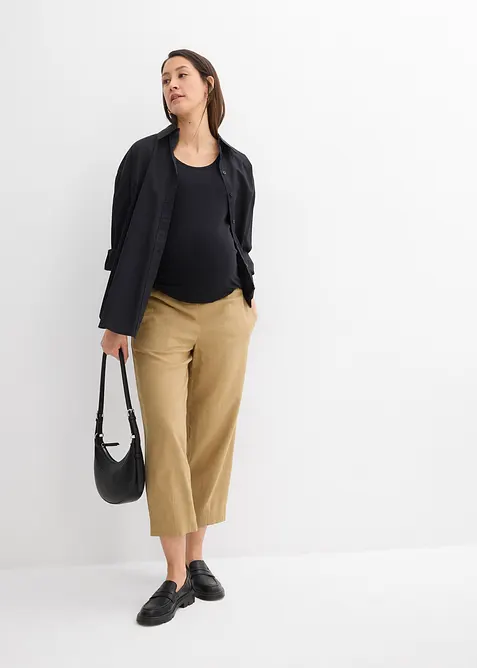 Zwangerschaps- en voedingstop van katoen (set van 2), bonprix